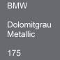 Preview: BMW, Dolomitgrau Metallic, 175.